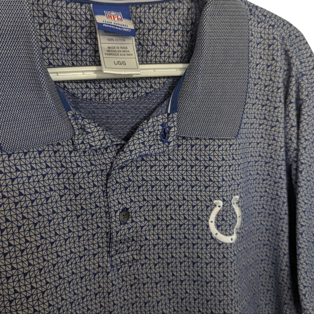 Vintage Indianapolis Colts Reebok Polo